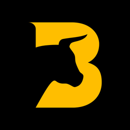 B logo