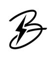 B logo