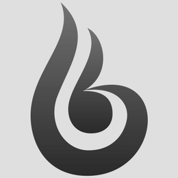 B logo