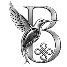 B logo