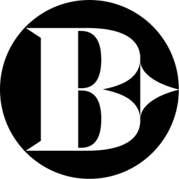 B logo