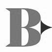 B logo