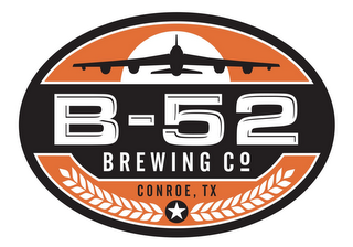 B-52 BREWING CO CONROE, TX logo