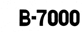 B-7000 logo