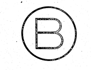 B logo