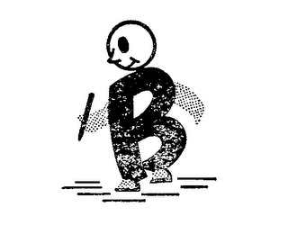 B logo