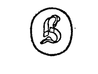 B logo