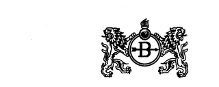 B logo