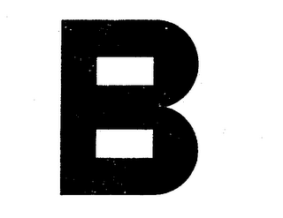 B logo