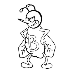 B logo