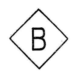 B logo