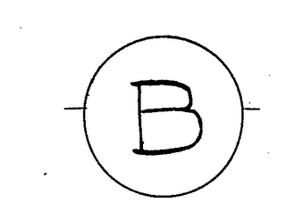 B logo