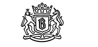 B logo