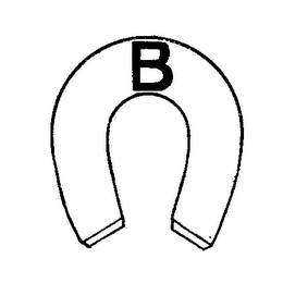 B logo