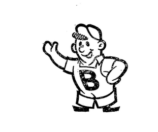 B logo