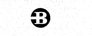 B logo