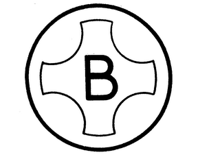 B logo
