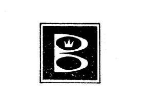 B logo