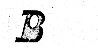B logo