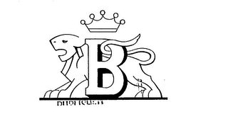 B logo