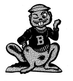 B logo