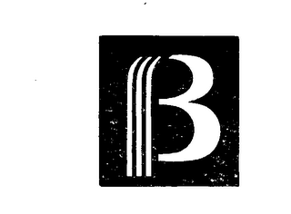 B logo