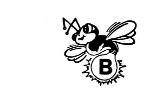B logo