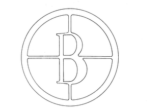 B logo