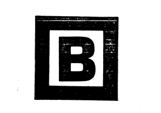 B logo