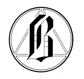 B logo