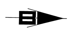 B logo