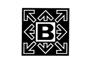 B logo