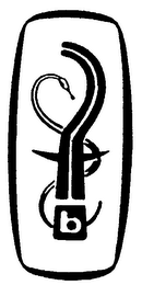 B logo