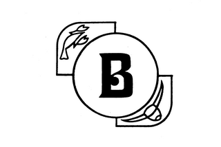 B logo