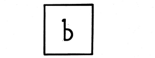 B logo