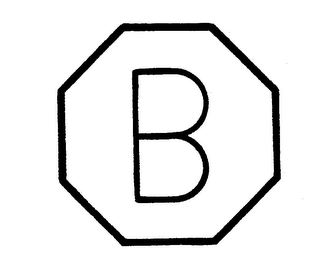 B logo