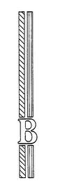 B logo