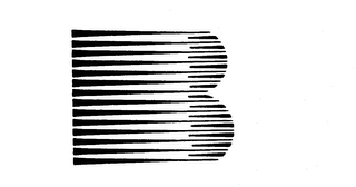 B logo