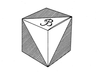 B logo