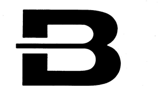 B logo