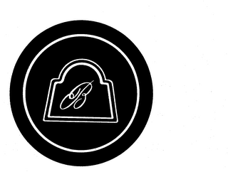 B logo