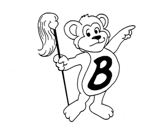 B logo