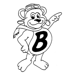 B logo