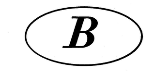 B logo