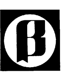 B logo