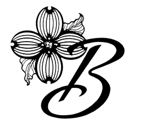 B logo