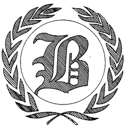 B logo