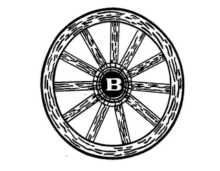 B logo