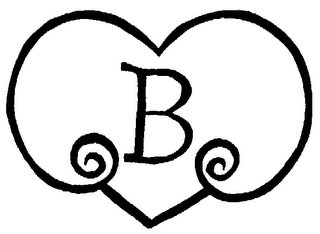 B logo
