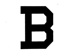 B logo